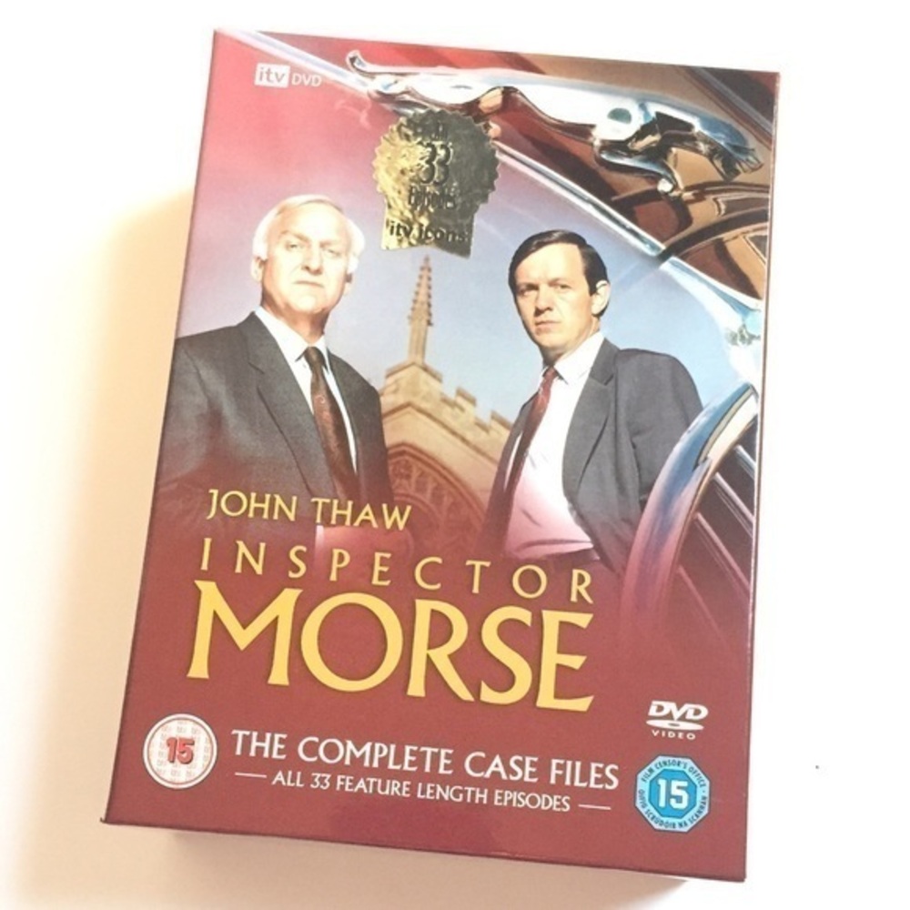 NEW INSPECTOR MORSE Complete Case Files - Region 2 DVD